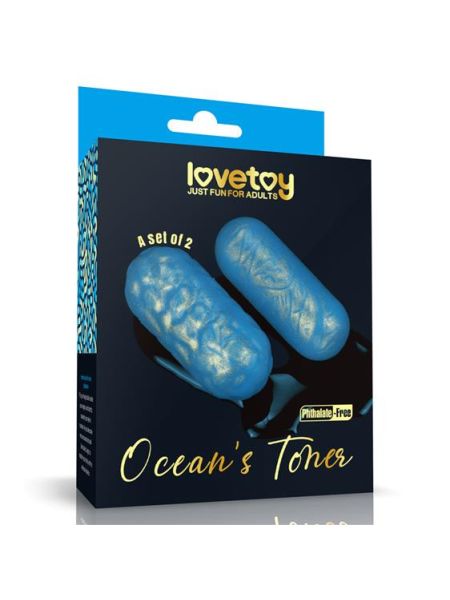 Вагінальні кульки - Ocean's Toner Egg Set III