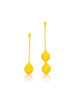 Набір вагінальних кульок - Loveline Silicone Kegel Balls Training Set Carambola