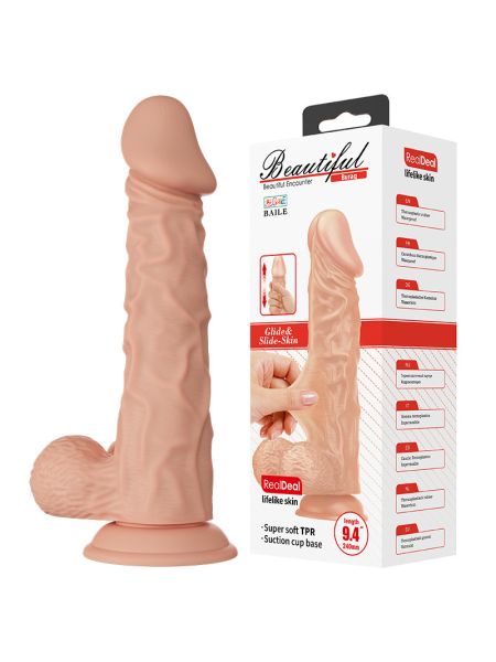 Фалоімітатор - Beautiful Encounter Buraq Dildo Flesh