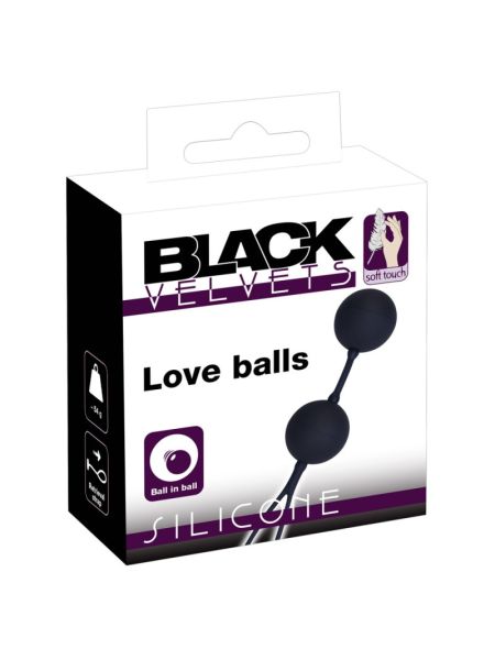 Вагінальні кульки - Black Velvets Love Balls