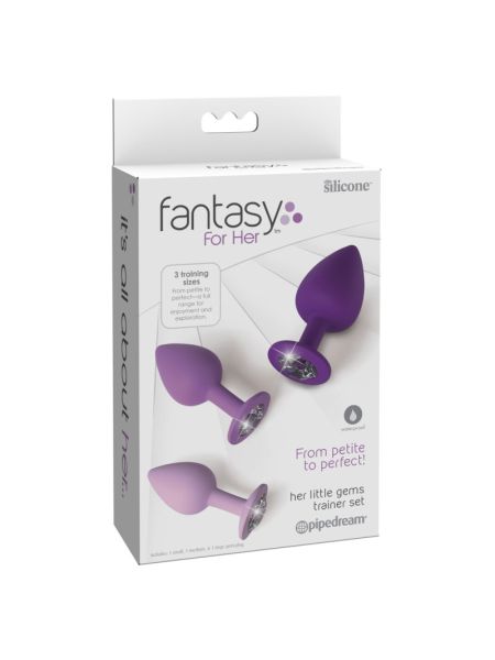 Набір анальних пробок - FFH Her Little Gems Trainer Set