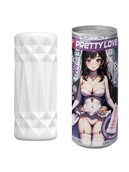 Мастурбатор - Pretty Love Pop-Top Can Masturbator Purple