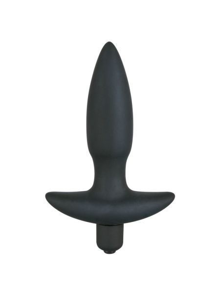 Анальна пробка - Black Velvet Vibrating Plug Small