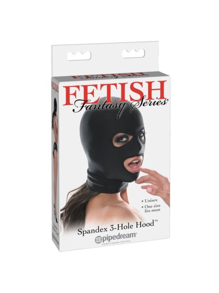 Маска - Fetish Fantasy Series Spandex 3 Hole Hood