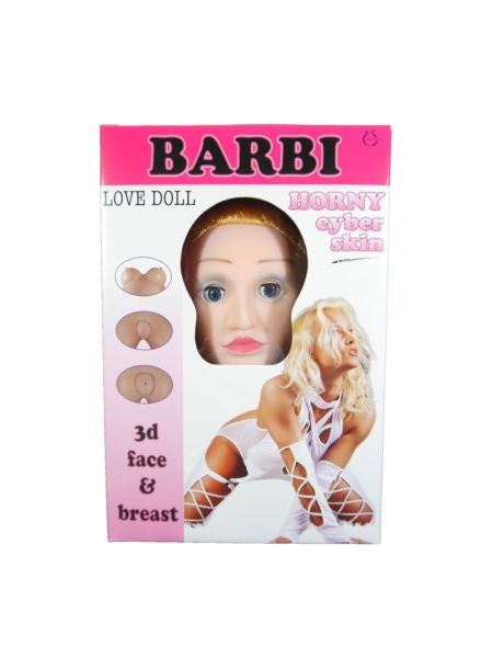 Надувна секс-лялька з вібрацією - Barbi 3D