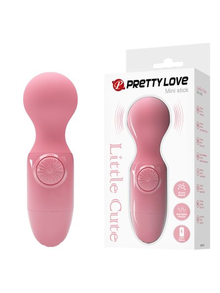 Вібратор - Pretty Love Little Cute Mini Stick Light Pink