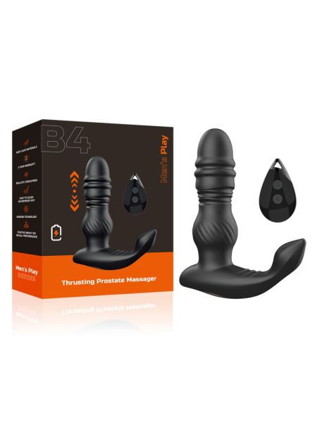 Масажер простати - Erospace Men’s Play Thrusting Prostate Massager B4
