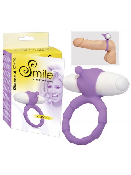 Ерекційне кільце - Smile Loop Vibr. Ring Purple
