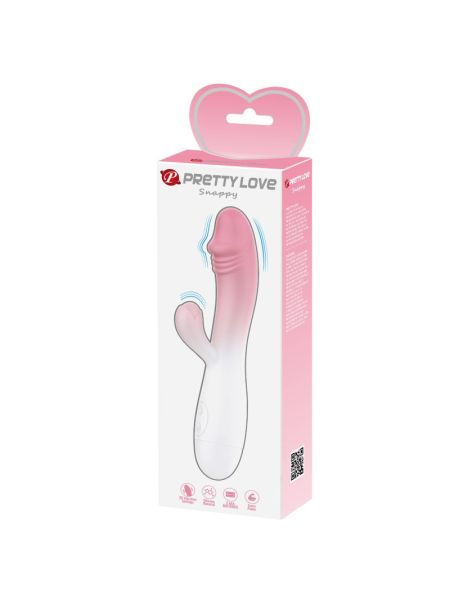 Вібратор - Pretty Love Snappy White/Light Pink