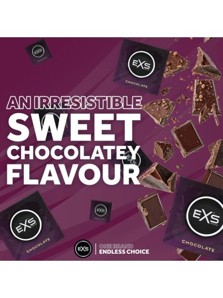 Презерватив - EXS Chocolate Flavour Condom, 1 шт.