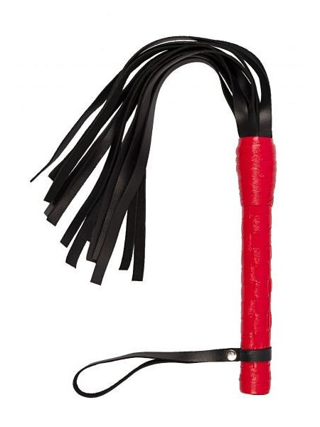 Флогер VIP Leather Flogger Red