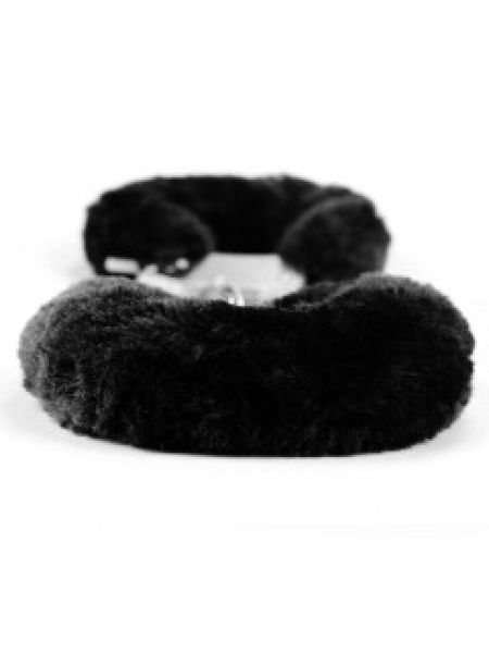 Наручники - Fetish Pleasure Fluffy Hand Cuffs Black