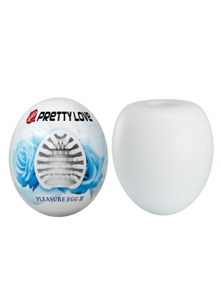 Мастурбатор - Pretty Love Pleasure Egg Masturbator White