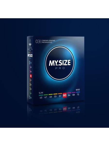 Презервативи - My.Size Pro 60, 3 шт.