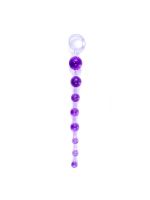 Анальний ланцюжок - Jelly Anal Beads Purple
