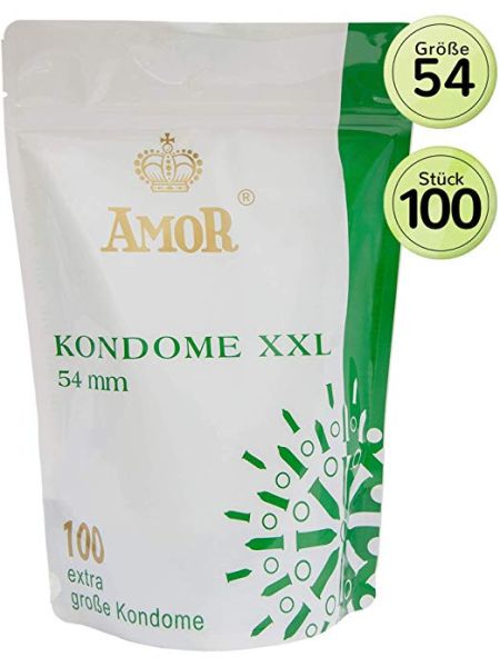 Презервативи - Amor XXL, 100 шт. (10.2026)