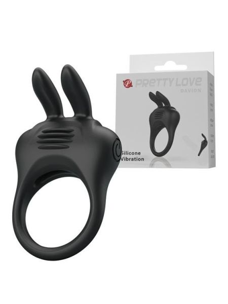 Ерекційне кільце - Pretty Love Davion Penis Ring Black