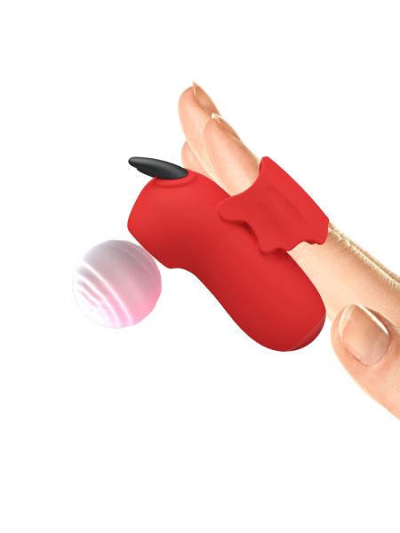 Вакуумний вібростимулятор - Pretty Love Magic Devil Stimulator Red