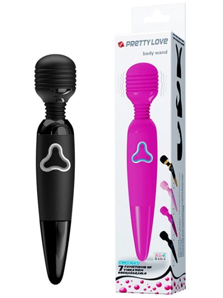 Вібромасажер - Pretty Love Body Wand Black