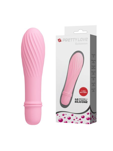 Вібратор - Pretty Love Solomon Vibrator Light Pink