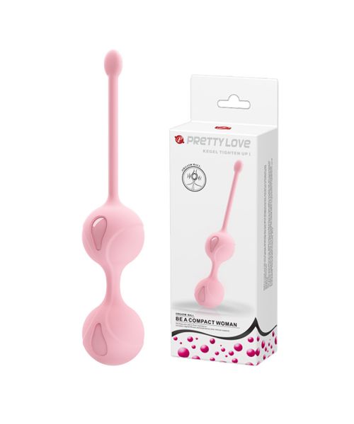 Вагінальні кульки - Pretty Love Kegel Tighten Up I Light Pink