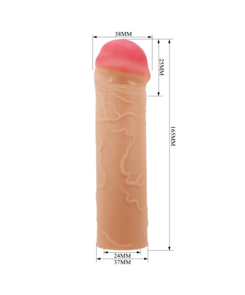 Насадка на член - Pretty Love Nile Penis Extender +1" Flesh