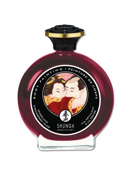 Фарба для тіла - Shunga Body Painting Strawberry Sparkling Wine