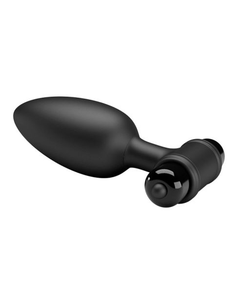 Анальна пробка - Pretty Love Vibra Butt Plug II Black