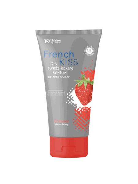 Оральний лубрикант - FrenchKiss Strawberry (полуниця), 75 мл
