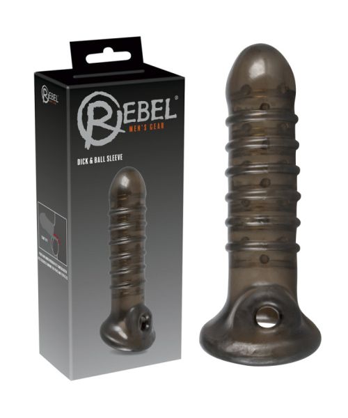 Насадка на член - Rebel Dick & Ball Sleeve