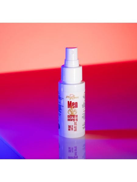 Збільшуючий спрей-лубрикант для чоловіків - MyLove Man Extreme Enlarging Med Spray, 50 мл