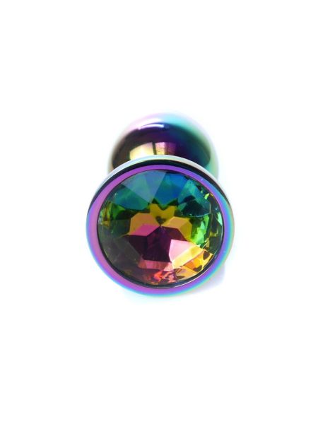 Анальна пробка - Jewellery Multicolour Plug Clear