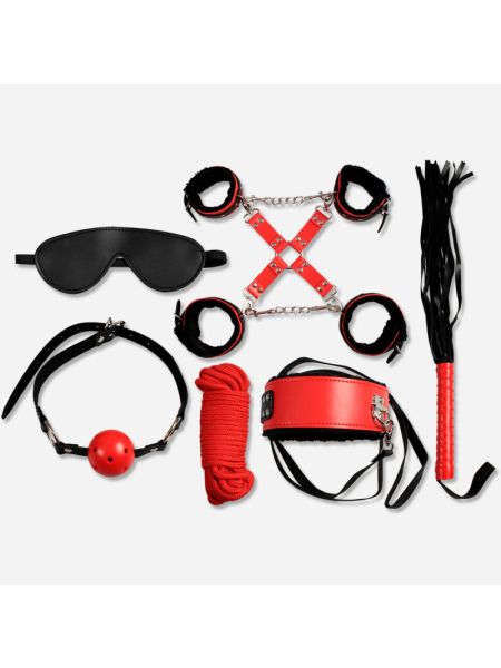 Набір БДСМ - Secret Play Secret Pleasure Red & Black Collection Bondage Kit