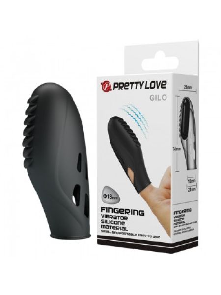 Насадка на палець - Pretty Love Gilo Finger Vibrator Black