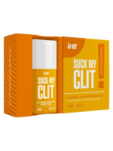 Гель для кліторальної стимуляції - Intt Suck My Clit Tropical Mango, 15 мл