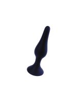 Анальна пробка - Silicone Black Plug S