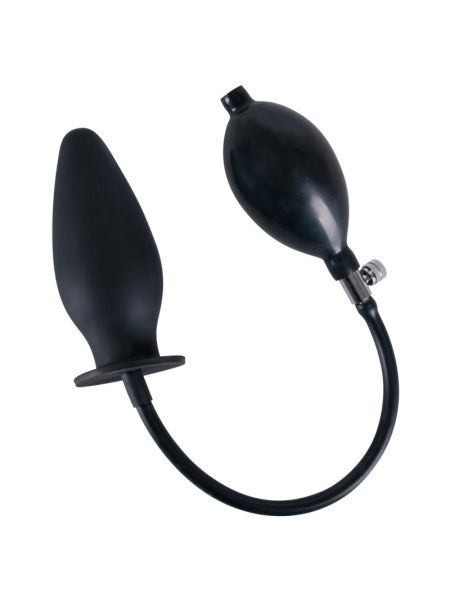 Анальна пробка - True Black Inflatable Anal Plug