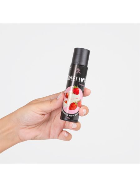 Гель для прелюдій - Secret Play Sweet Love Strawberry & White Chocolate, 55 мл