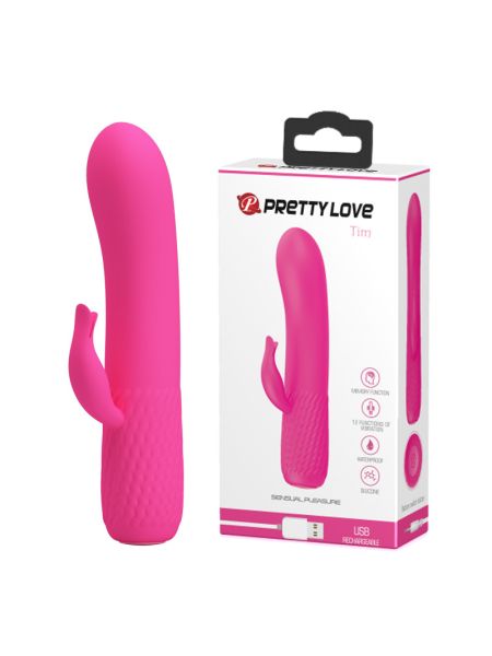 Вібратор - Pretty Love Tim Vibrator Pink