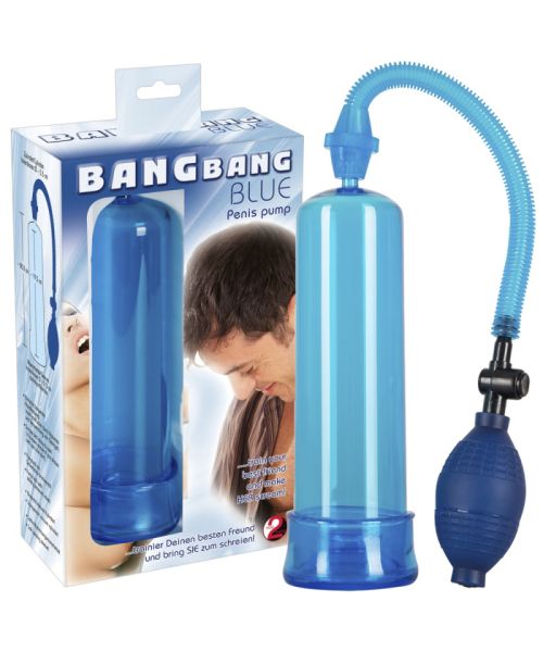 Вакуумна помпа - Bang Bang Penis Pump Blue
