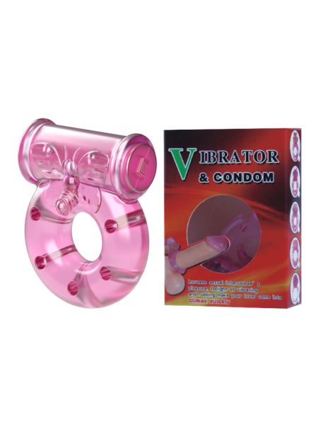 Ерекційне кільце - Vibro Ring - Pink