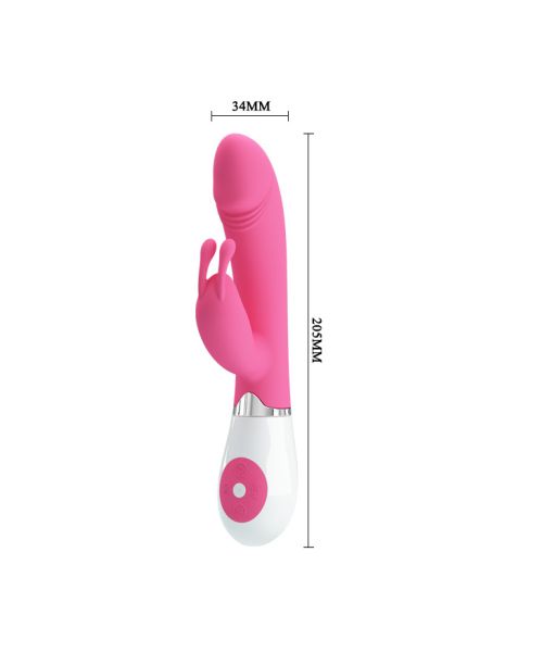 Вібратор - Pretty Love Gene Vibrator Light Pink