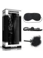 Набір БДСМ - Deluxe Bondage Kit (маска, кляп, пір'їнка)