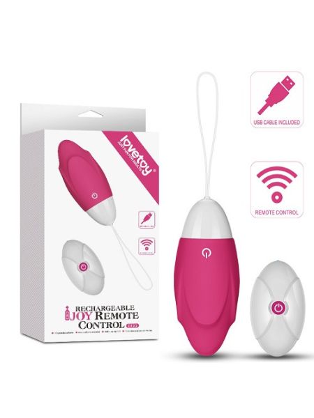 Віброяйце - IJOY Rechargeable Remote Control Egg Pink
