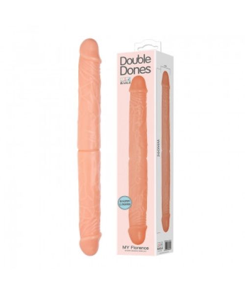 Двосторонній фалоімітатор - Double Dones My Florence Dildo, 36 см