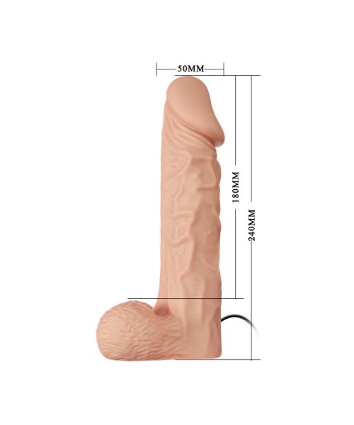Страпон - Ultra Multi-speed Vibration Strap On 9.4"