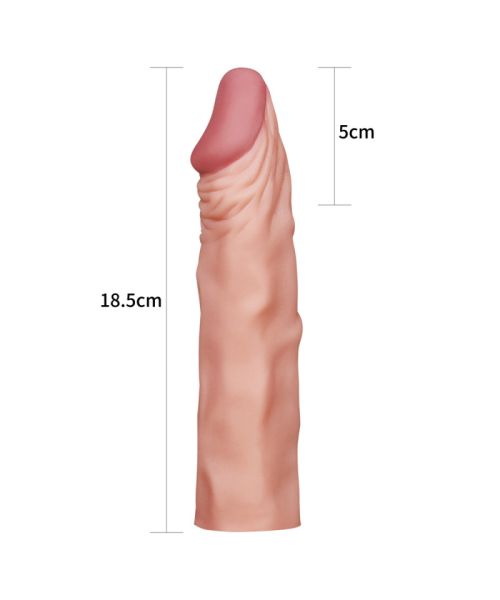 Насадка на член - Pleasure X-Tender Penis Sleeve Add 2" Flesh