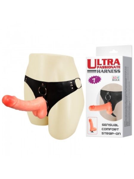 Страпон - Ultra Passionate Harness, 18 см