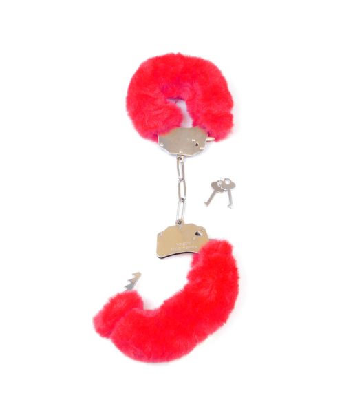 Наручники - Fetish Boss Series Furry Cuffs Red