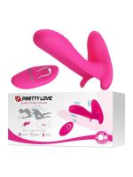 Вібратор - Pretty Love Remote Control Massager Pink